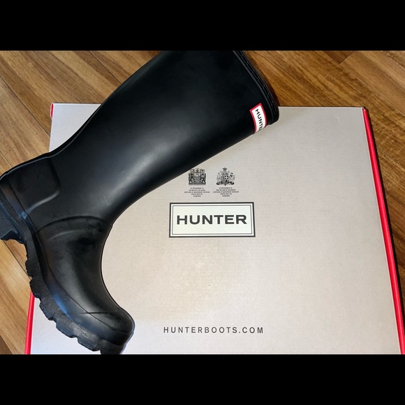 Kids HUNTER BOOTS with brand new boot socks - Picture 5 of 8